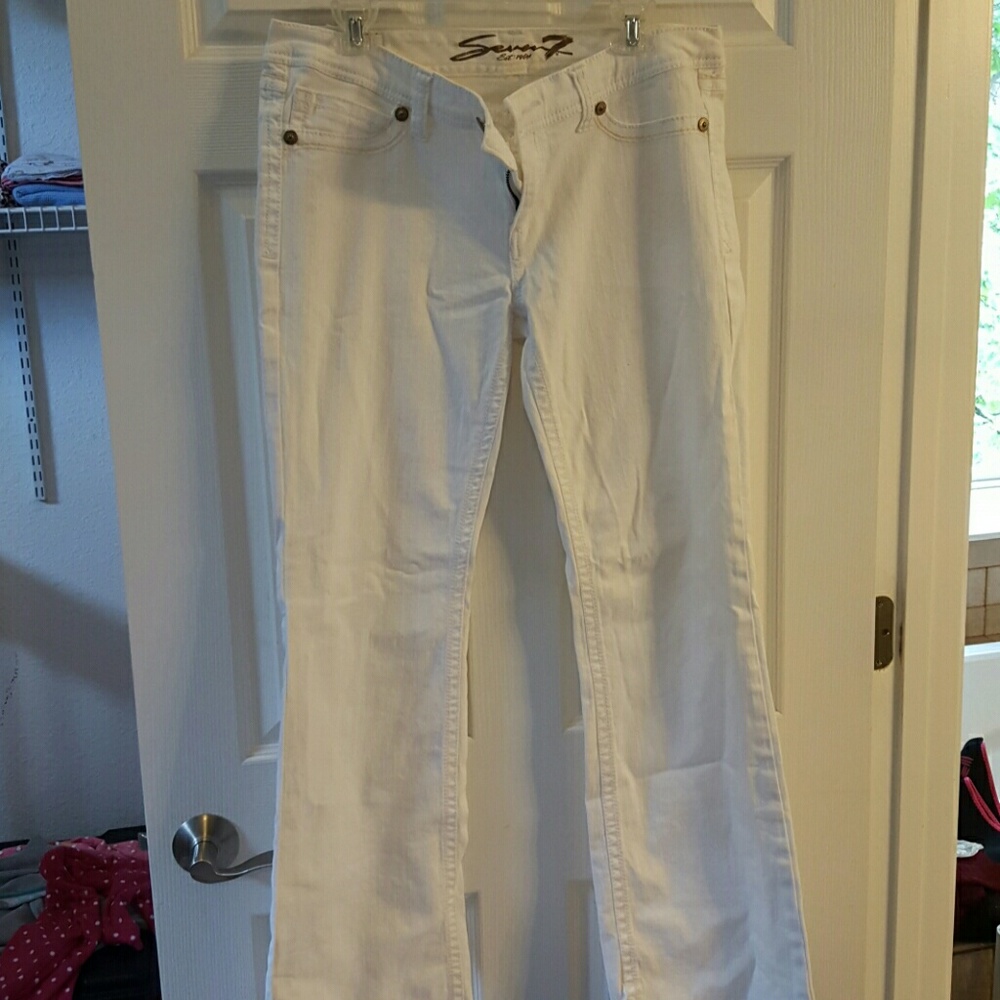White jeans